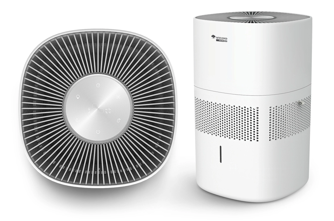 Zvlhčovač vzduchu MyCond H:BLOOM 650 s přirozeným zvlhčováním a čištěním pro domácnost