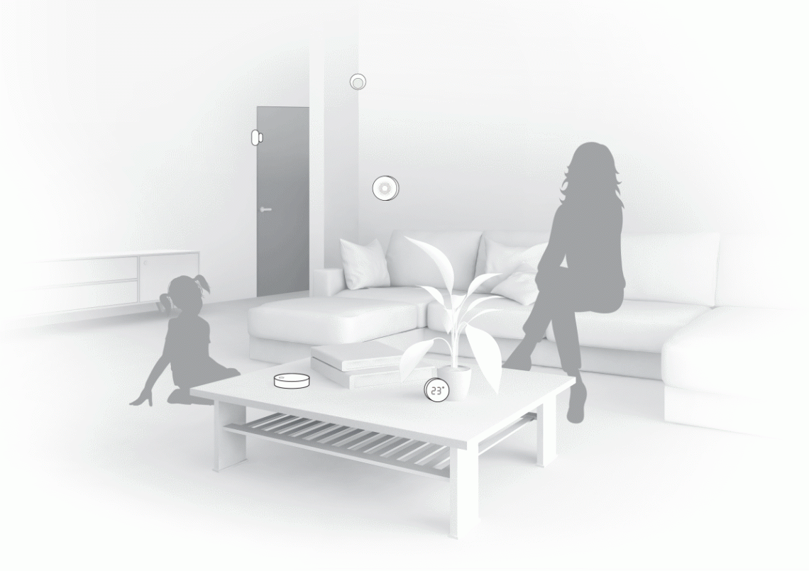 Centrální ovládací panel pro chytrá zařízení MyCond Zigbee.