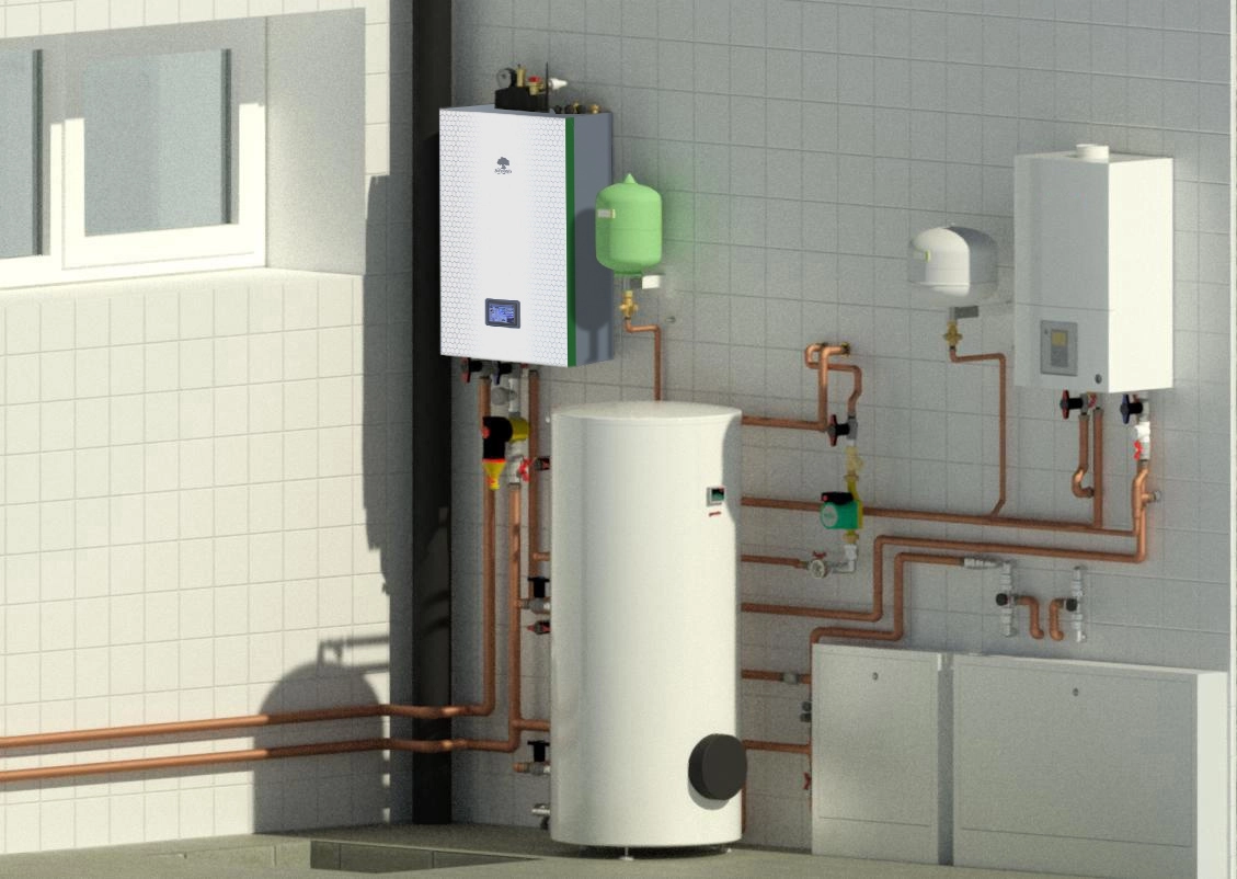 Energeticky úsporné tepelné čerpadlo MyCond BeeSmart split pro optimalizovaný provoz a úsporu nákladů.