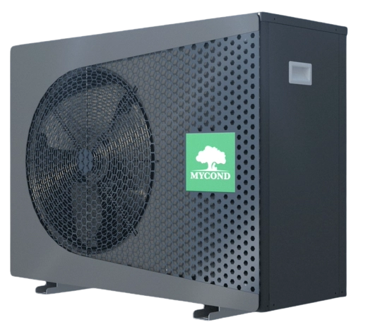 Ilustrace možností instalace tepelného čerpadla MyCond BeeThermic Monoblock.
