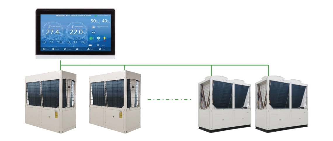 Tepelná čerpadla MyCond Inverter MCU-YHI se senzorovým řízením