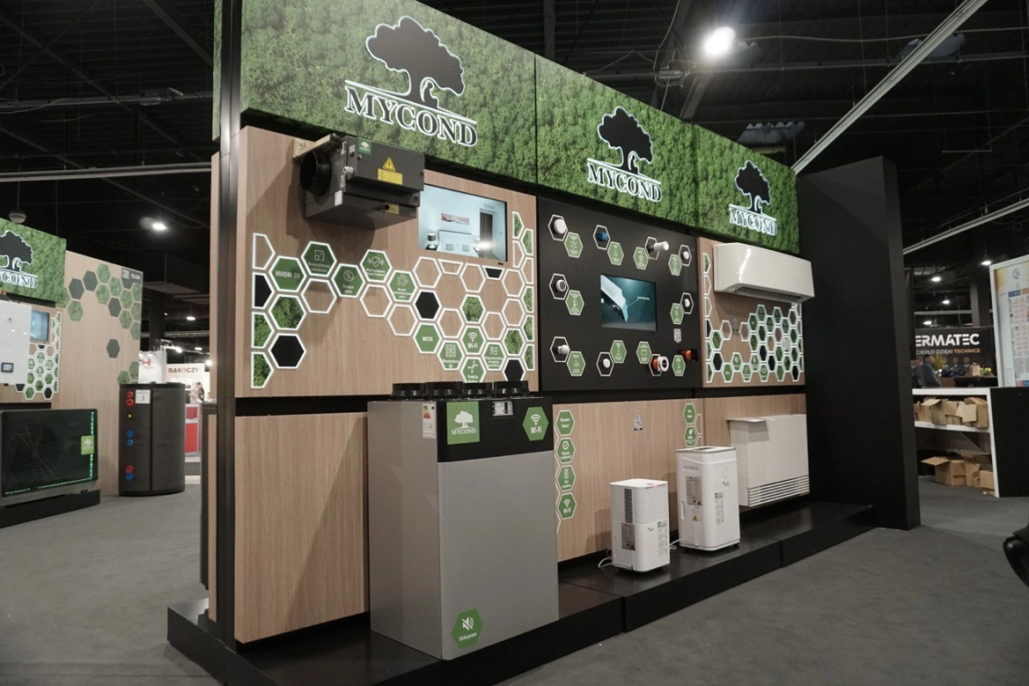 Prezentace Mycond na výstavě Warsaw HVAC Expo.