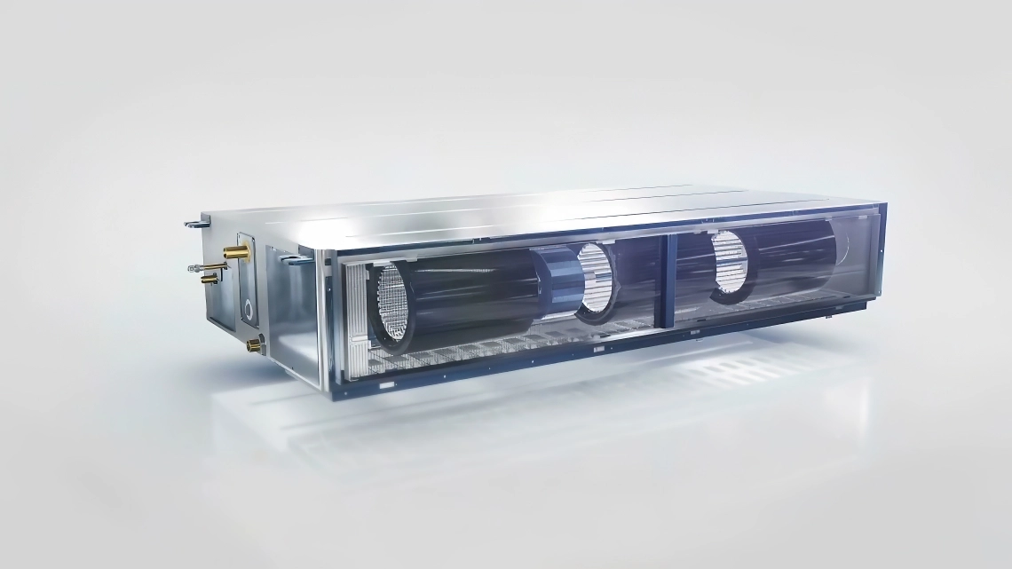 Kompaktní provedení kanálu MyCond Medium ESP s dvojitým ventilátorem
