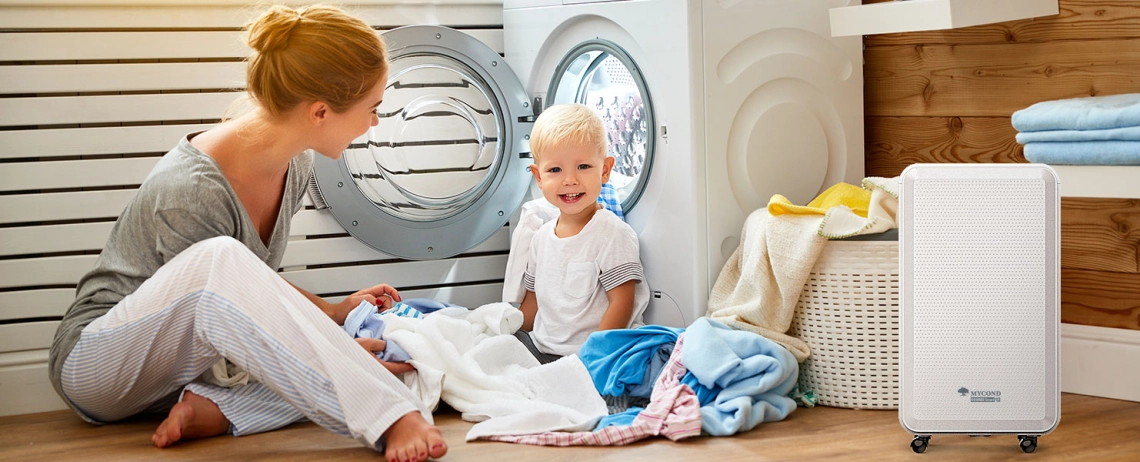 MyCond Roomer Smart 12 Matka a syn si užívají příjemné vnitřní klima.