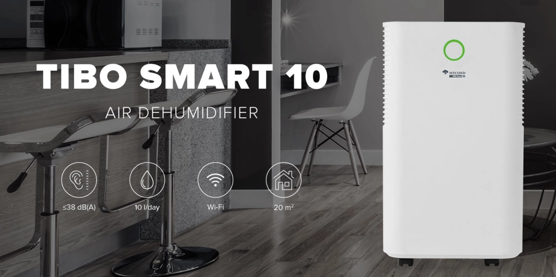 MyCond TIBO Smart 10 s ovládáním Wi-Fi a nízkou hladinou hluku