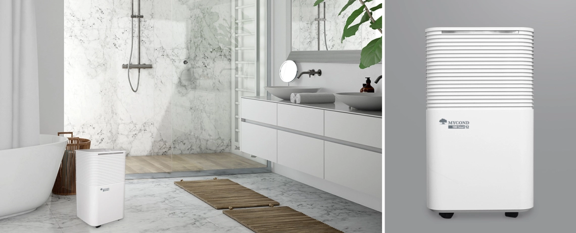 MyCond TIBO Smart 12 moderní design a účinné odvlhčování vzduchu