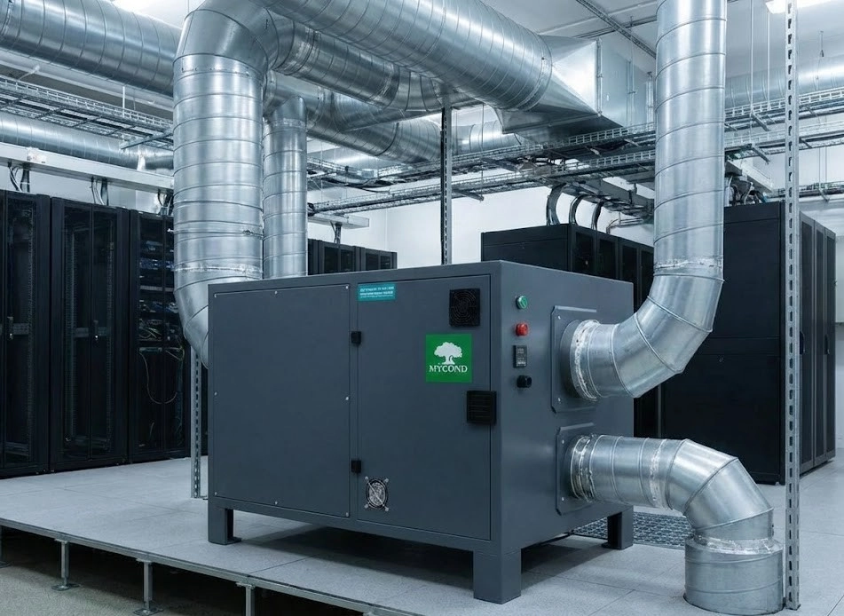 Adsorpčn&iacute; odvlhčovač vzduchu pro kontrolovan&eacute; v&yacute;robn&iacute; z&oacute;ny Mycond DESS