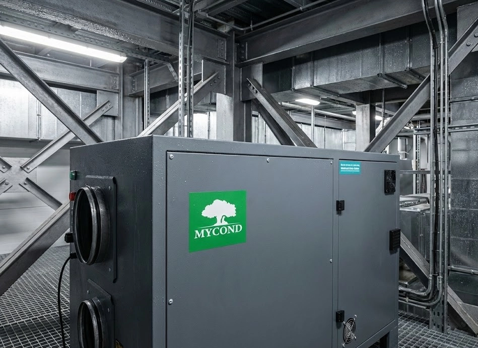 Adsorpčn&iacute; odvlhčovač vzduchu pro technologickou spolehlivost Mycond DESS