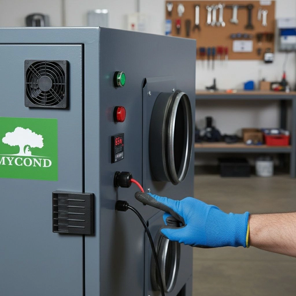 Adsorpční průmyslový odvlhčovač vzduchu Mycond DESS