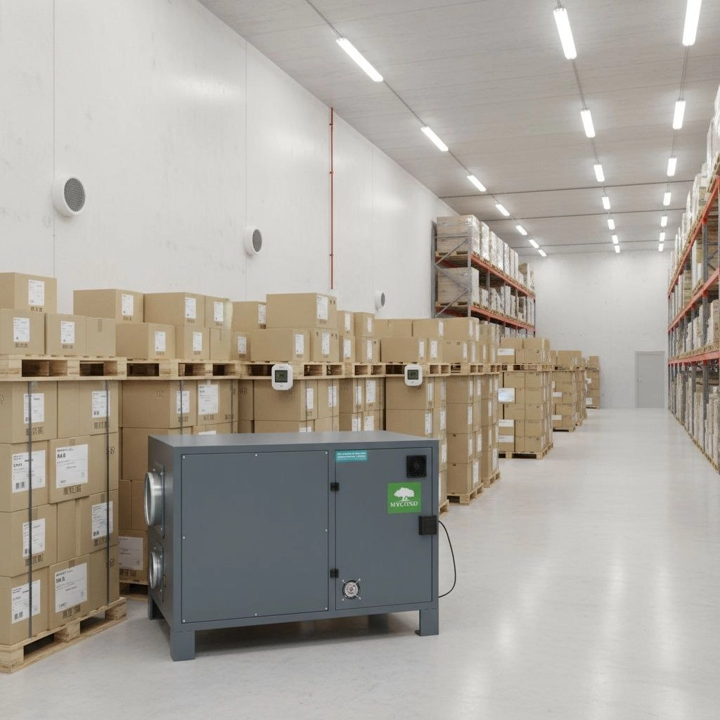 Adsorpční odvlhčovací systém pro průmysl Mycond DESS