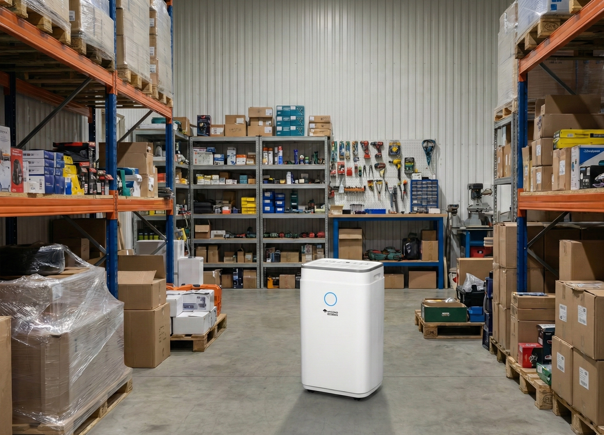 Syst&eacute;my vysou&scaron;en&iacute; pro sklady - ochrana zbož&iacute; a zař&iacute;zen&iacute; před vlhkost&iacute;