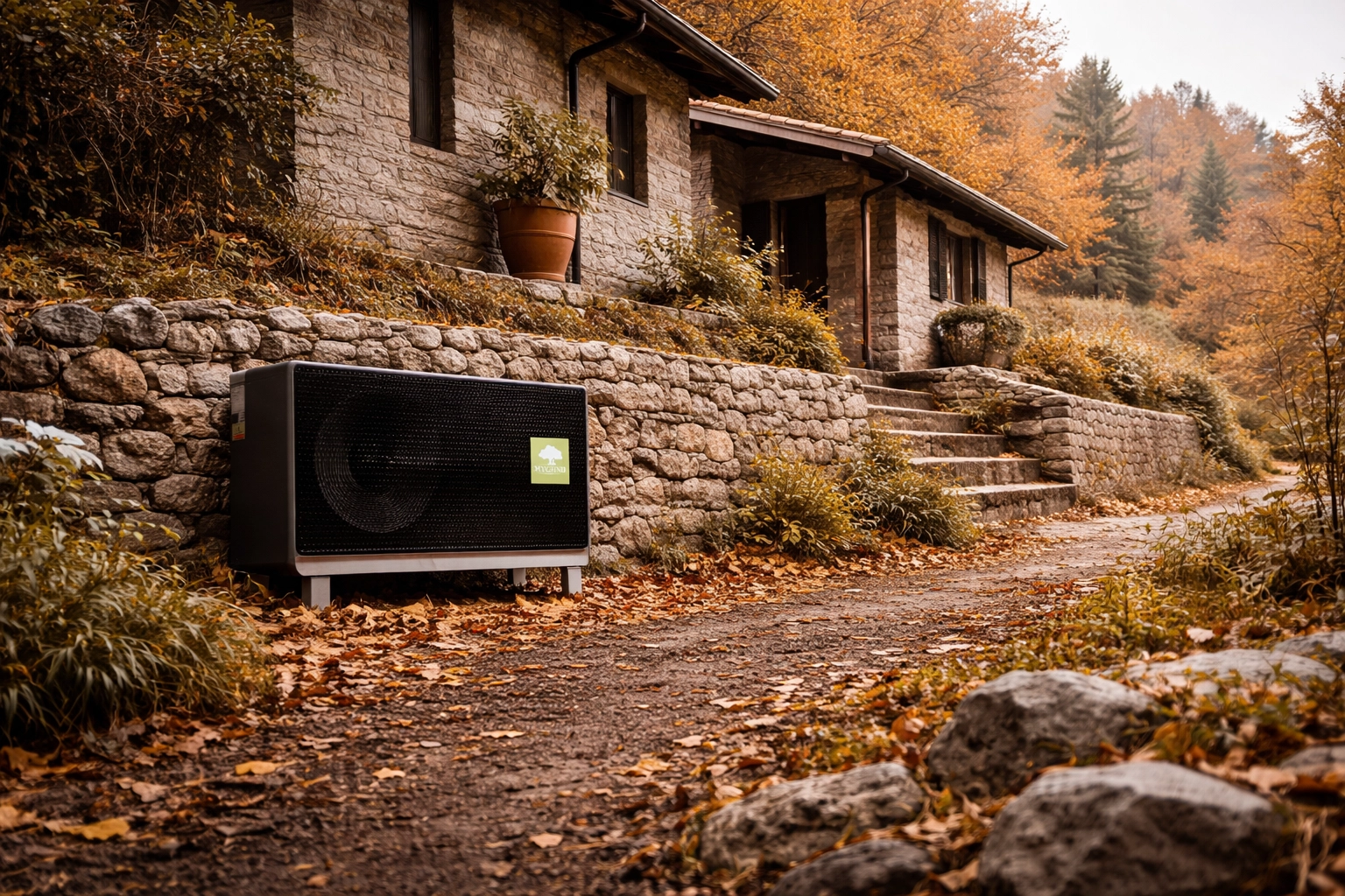 Tepeln&eacute; čerpadlo modern&iacute; topn&yacute; syst&eacute;m Mycond BeeSmart