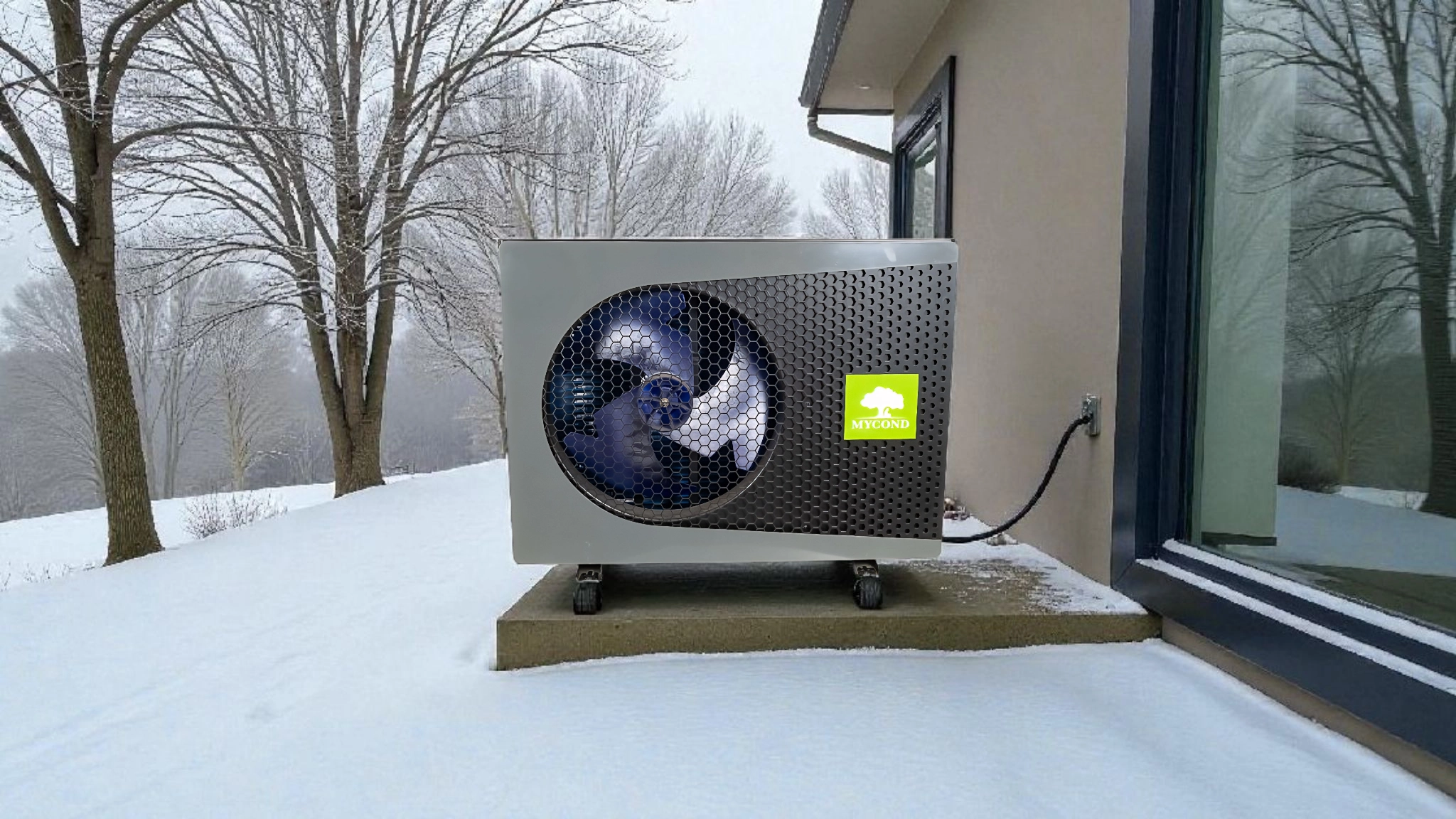 Tepelné čerpadlo monoblok optimální teplota Mycond BeeThermic