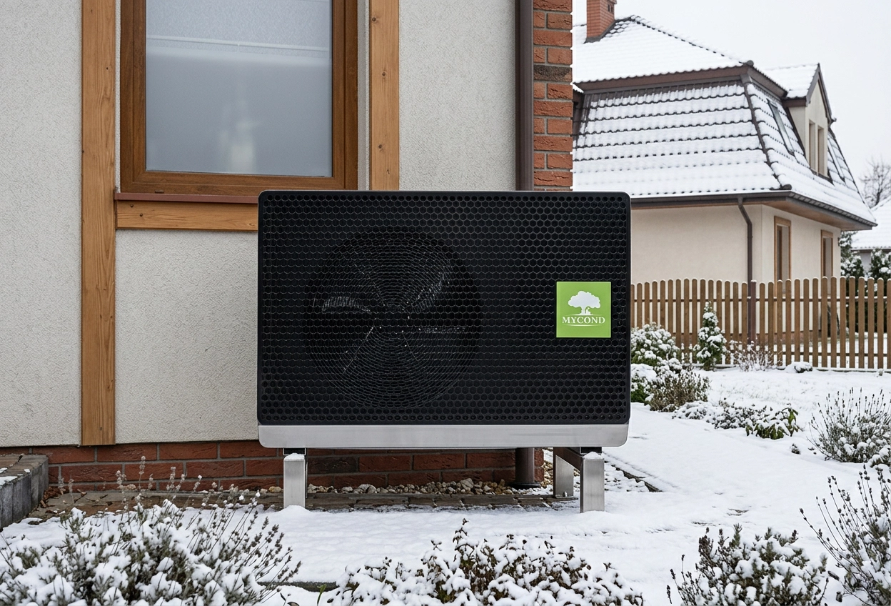 Tepeln&eacute; čerpadlo optim&aacute;ln&iacute; provoz v podm&iacute;nk&aacute;ch změny klimatu Mycond BeeSmart