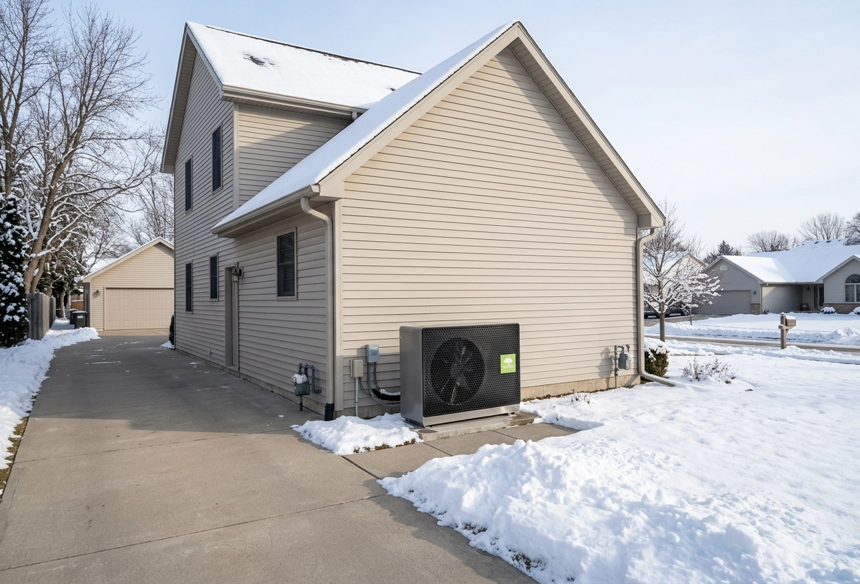 Tepeln&eacute; čerpadlo pro byt, tich&aacute; pr&aacute;ce v noci Mycond BeeSmart