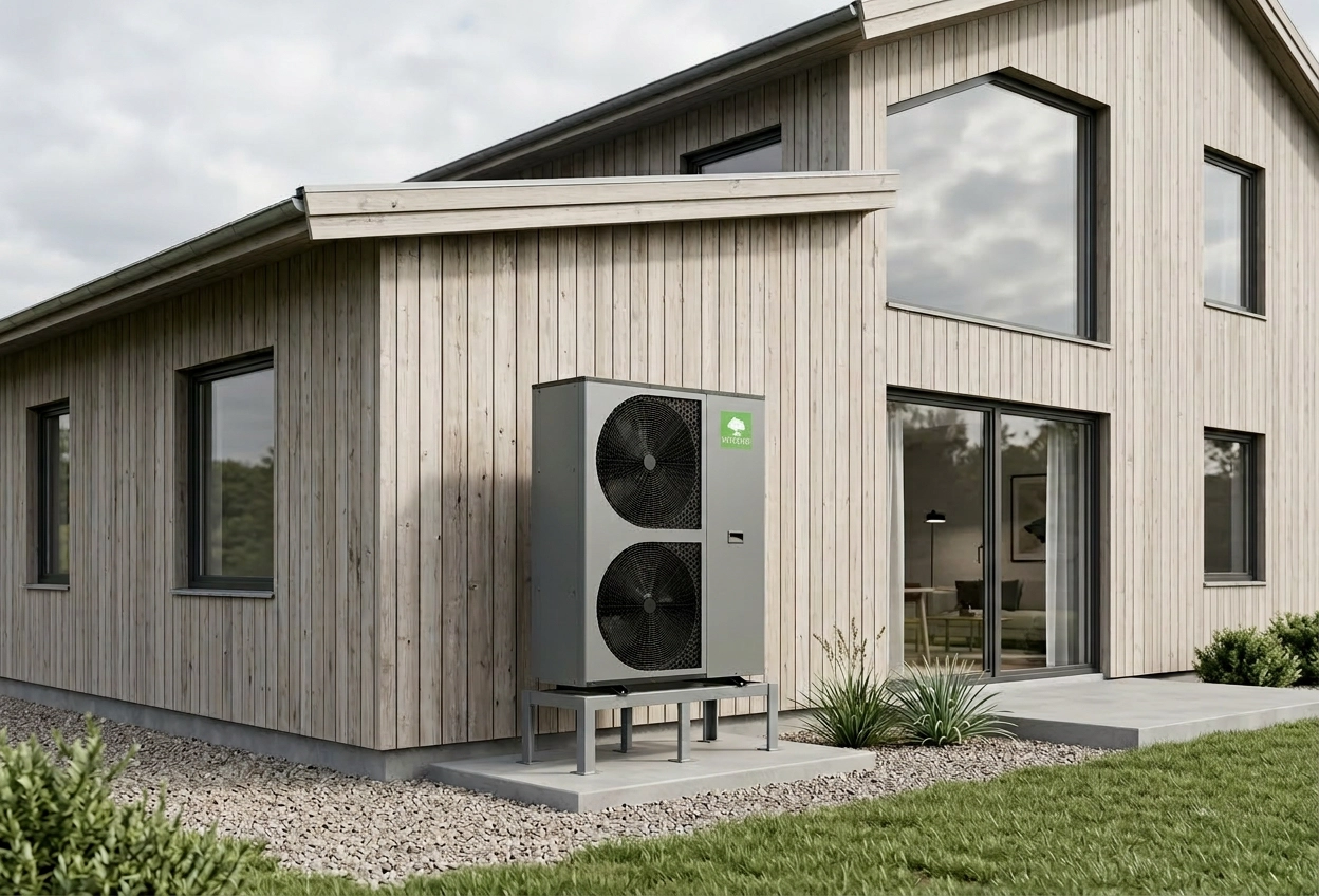 Tepeln&eacute; čerpadlo pro &uacute;sporn&eacute; vyt&aacute;pěn&iacute; Mycond BeeThermic