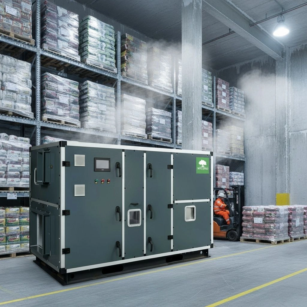 Vysou&scaron;en&iacute; vzduchu pro průmyslov&eacute; procesy Mycond DESS