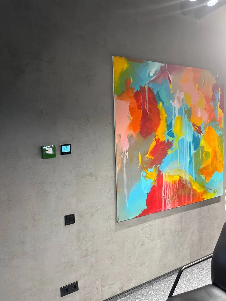 Výstavní hala s termostatem Mycond