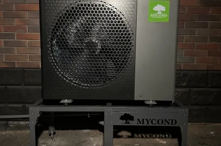 Venkovská chata s tepelnými čerpadly Mycond Split BeeHeat MHS-U12BH