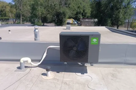 Instalace v chatě s tepelnými čerpadly Mycond Split řady BeeHeat