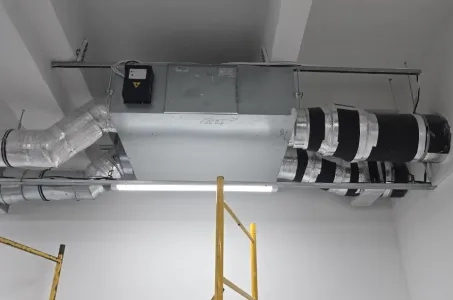 Nákupní centrum s rekuperačními ventilačními jednotkami Mycond MVS