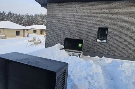 Zimně připravená soukromá rezidence se systémem tepelného čerpadla Mycond BeeSmart