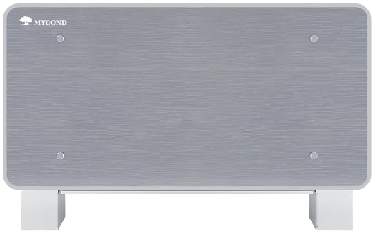 Designové podlahové jednotky s ventilátorem Silver Glass series