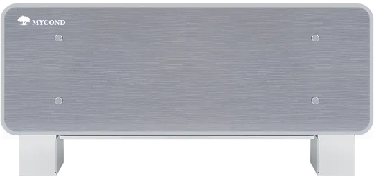 Designové podlahové jednotky s ventilátorem Silver Glass Low series