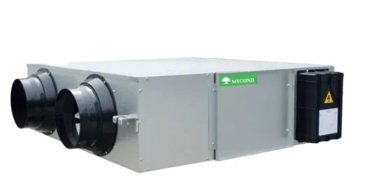 Větrací jednotky se zpětným získáváním energie řady MVS***-DW