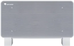 Designové podlahové jednotky s ventilátorem Silver Glass series