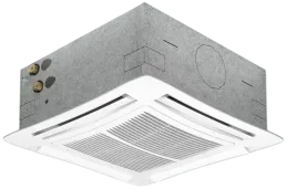 Čtyřcestná kazetová ventilátorová jednotka řady TopLine