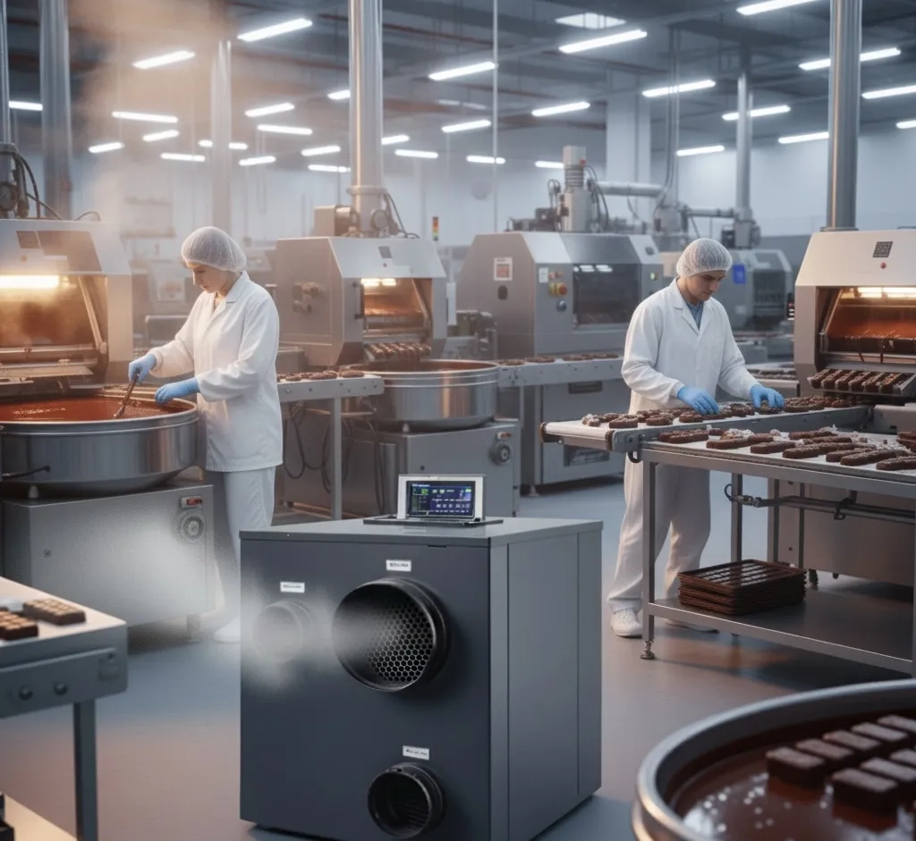 Inženýrský výpočet tepelného zatížení od desikantních vysoušečů: kompenzace nárůstu teploty v systémech klimatizace