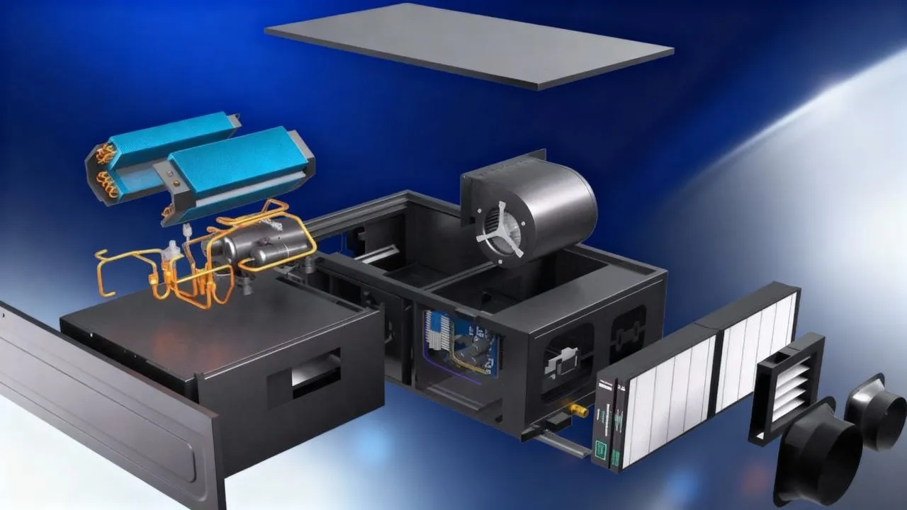 Kanálové odvlhčovače MSHA(C) pro bazény: co to je, jak fungují a kdy jsou nezbytné